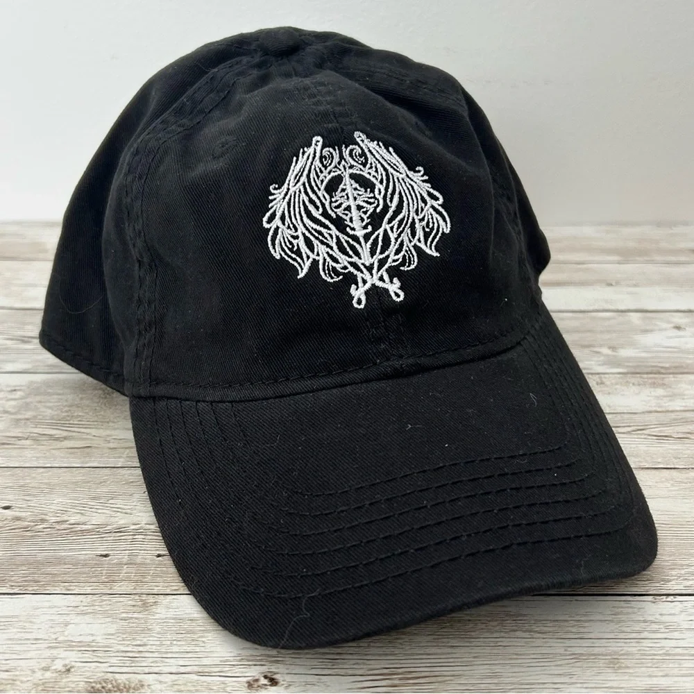 NEW Card Game Shield Embroidered Ball Cap in Black size OS TCG Dad Cap